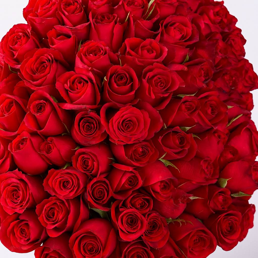 75'li Kırmızı Gül Buketi - Görsel 3