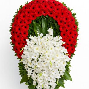 Gerbera Ve Lilyum Çelenk
